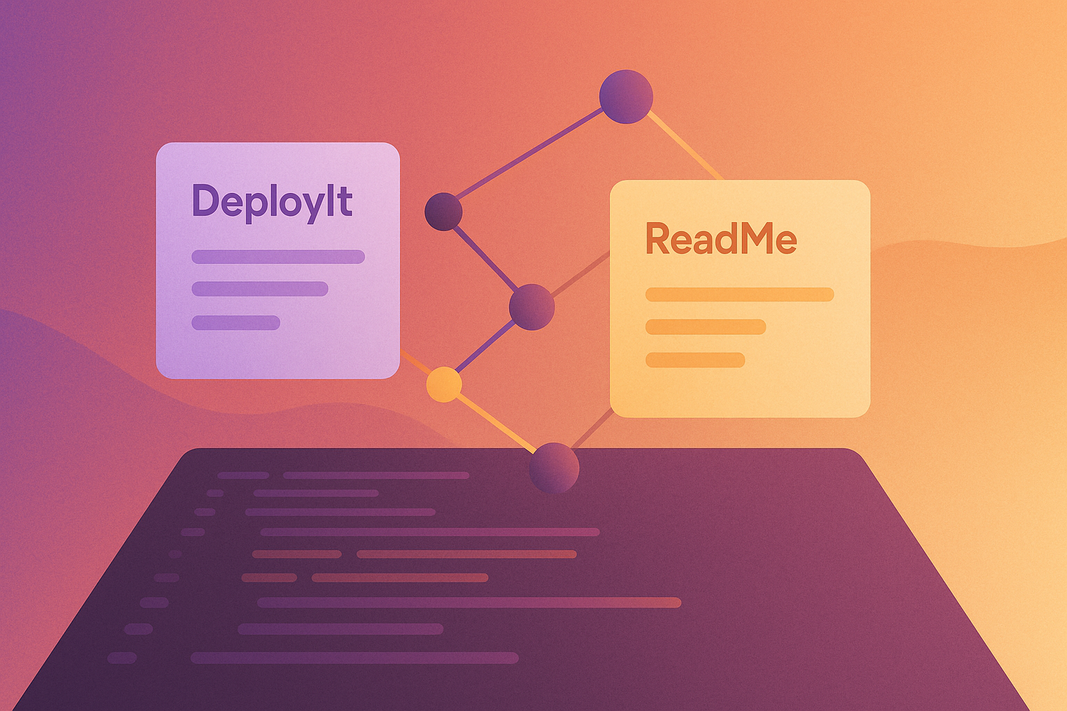 DeployIt vs ReadMe.com: Docs That Stay in Sync — illustration