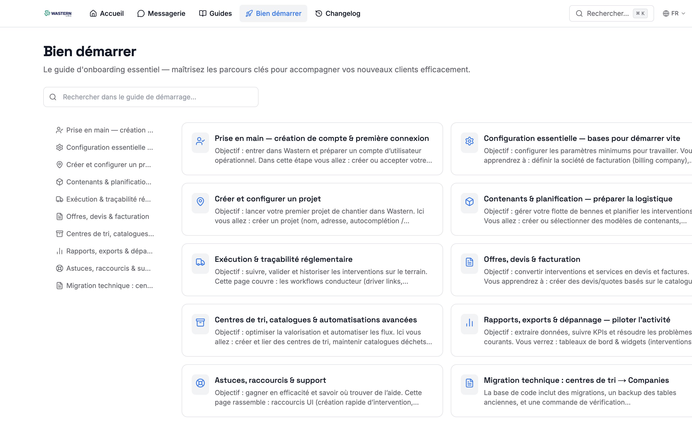 Embeddable help center
